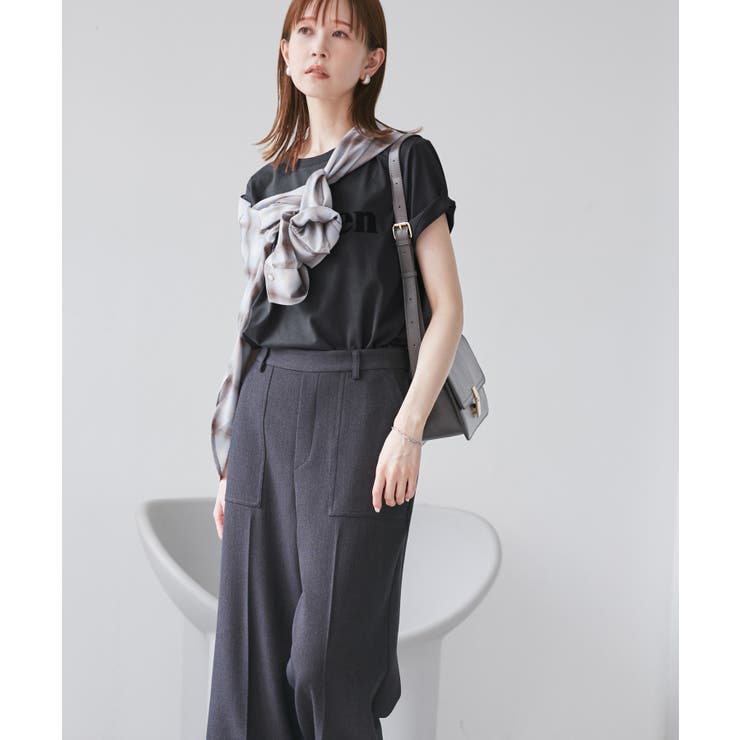 【UVカット・接触冷感・汗染み加工】フロッキーロゴTシャツ | ROPE' PICNIC | 詳細画像7 