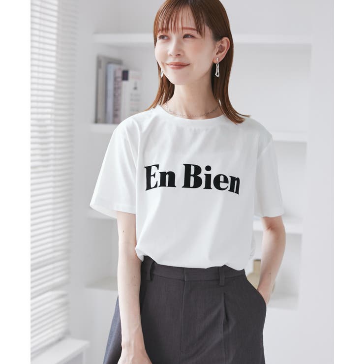 【UVカット・接触冷感・汗染み加工】フロッキーロゴTシャツ | ROPE' PICNIC | 詳細画像9 