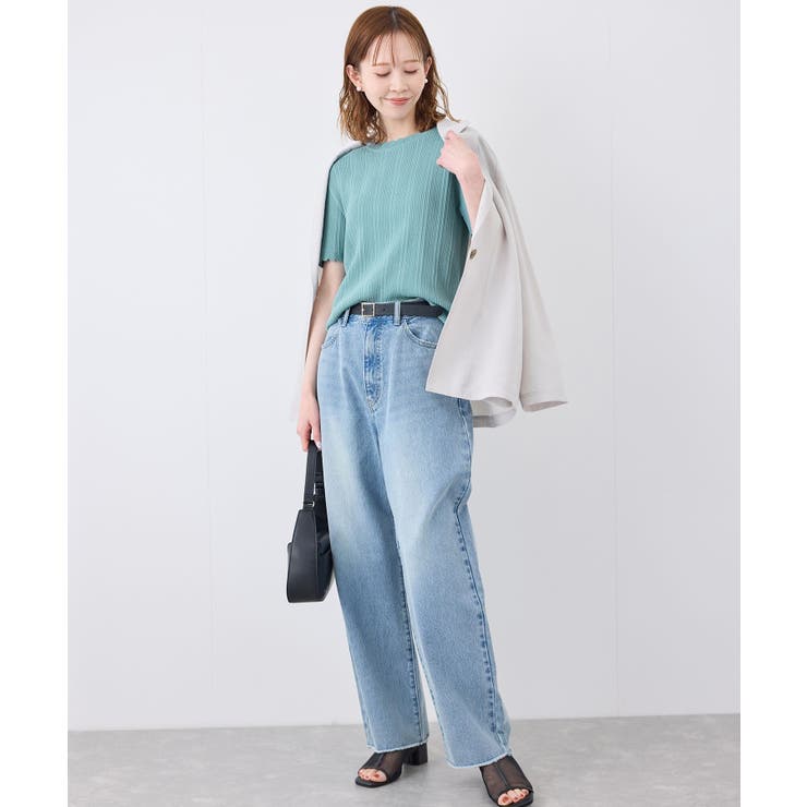 スカラップニットプルオーバー イージーケア UVカット | ROPE' PICNIC | 詳細画像9 