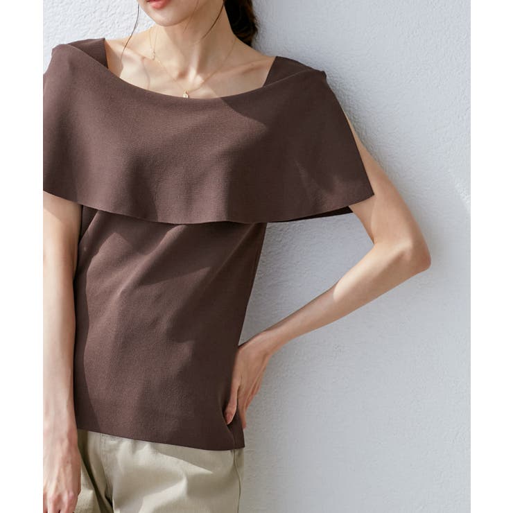 【UVカット・接触冷感・イージーケア】八方映えニット ケープニットプルオーバー | ROPE' PICNIC | 詳細画像26 