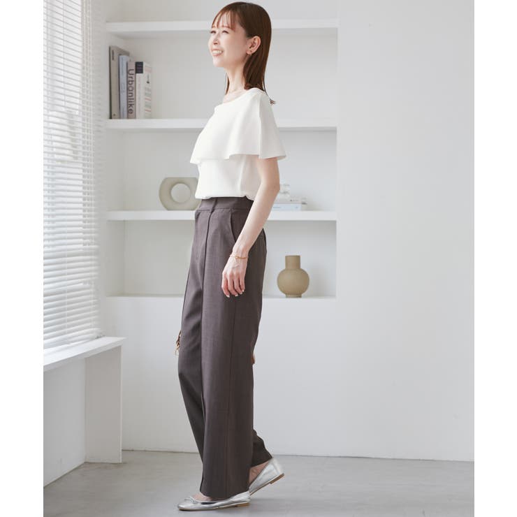 【UVカット・接触冷感・イージーケア】八方映えニット ケープニットプルオーバー | ROPE' PICNIC | 詳細画像3 