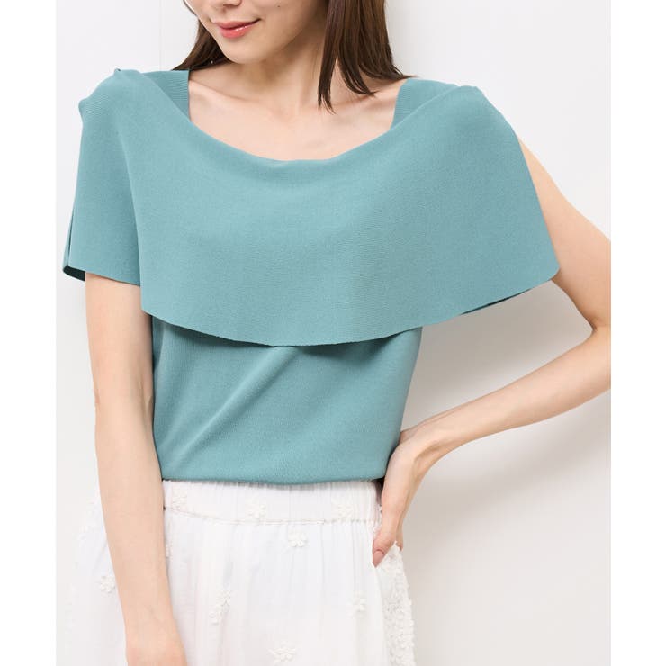 【UVカット・接触冷感・イージーケア】八方映えニット ケープニットプルオーバー | ROPE' PICNIC | 詳細画像33 