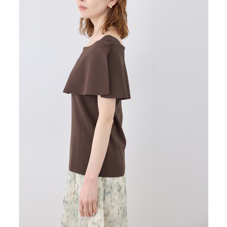 【UVカット・接触冷感・イージーケア】八方映えニット ケープニットプルオーバー | ROPE' PICNIC | 詳細画像35 