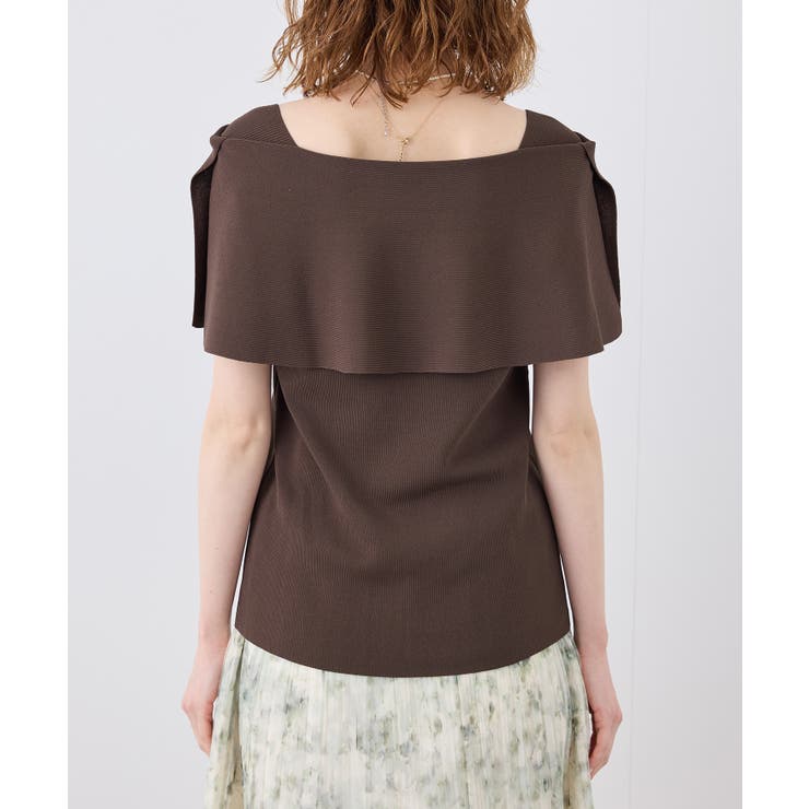 【UVカット・接触冷感・イージーケア】八方映えニット ケープニットプルオーバー | ROPE' PICNIC | 詳細画像36 