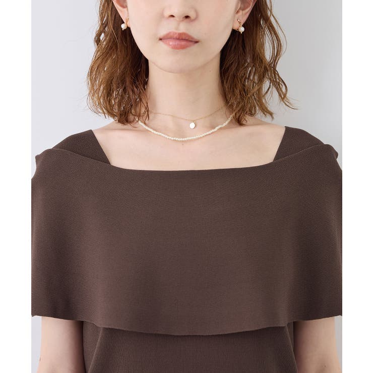 【UVカット・接触冷感・イージーケア】八方映えニット ケープニットプルオーバー | ROPE' PICNIC | 詳細画像37 