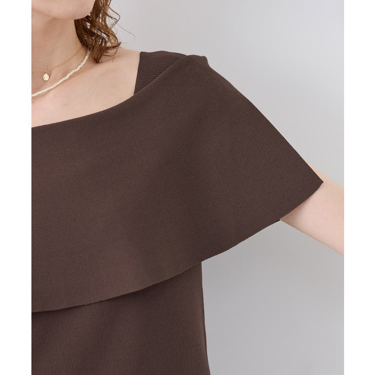 【UVカット・接触冷感・イージーケア】八方映えニット ケープニットプルオーバー | ROPE' PICNIC | 詳細画像38 