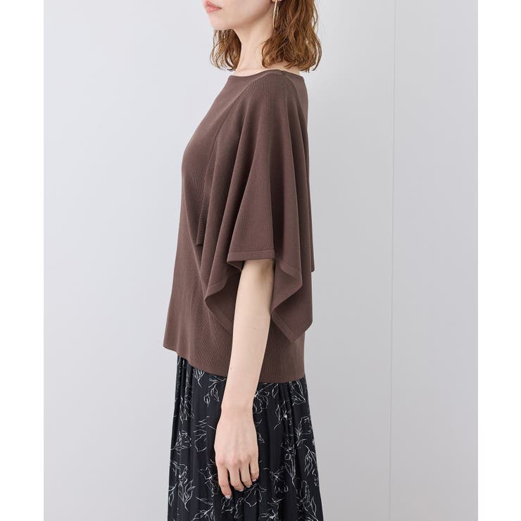 スカーフスリーブニット イージーケア UVカット | ROPE' PICNIC | 詳細画像20 