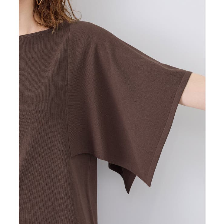 スカーフスリーブニット イージーケア UVカット | ROPE' PICNIC | 詳細画像23 