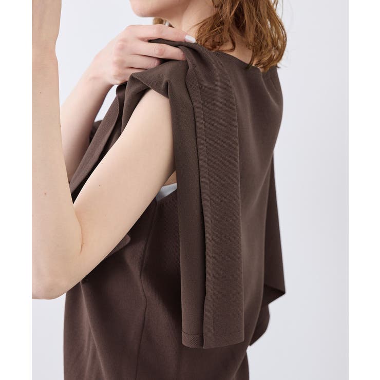 スカーフスリーブニット イージーケア UVカット | ROPE' PICNIC | 詳細画像26 