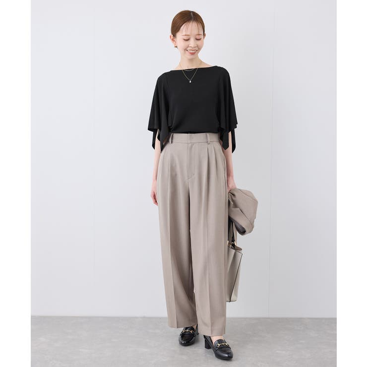 スカーフスリーブニット イージーケア UVカット | ROPE' PICNIC | 詳細画像3 