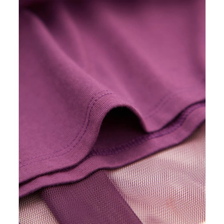 プリーツチュールドッキングTシャツ | ROPE' PICNIC | 詳細画像36 