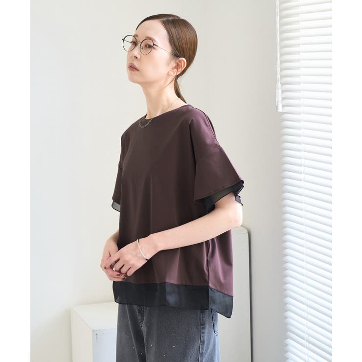 【UVカット・接触冷感】着丈が選べる70シルケットシアードッキングトップス | ROPE' PICNIC | 詳細画像11 