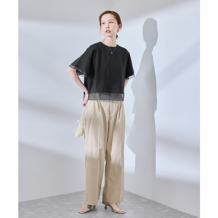 【UVカット・接触冷感】着丈が選べる70シルケットシアードッキングトップス | ROPE' PICNIC | 詳細画像13 