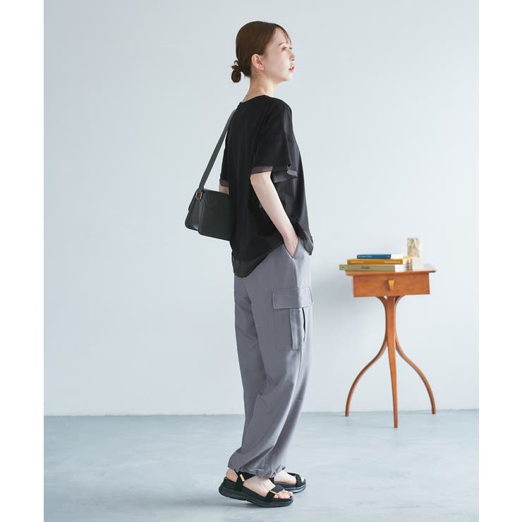 【UVカット・接触冷感】着丈が選べる70シルケットシアードッキングトップス | ROPE' PICNIC | 詳細画像18 