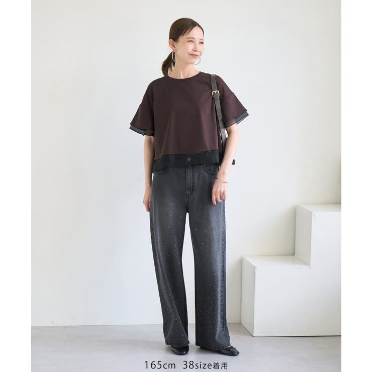 【UVカット・接触冷感】着丈が選べる70シルケットシアードッキングトップス | ROPE' PICNIC | 詳細画像2 