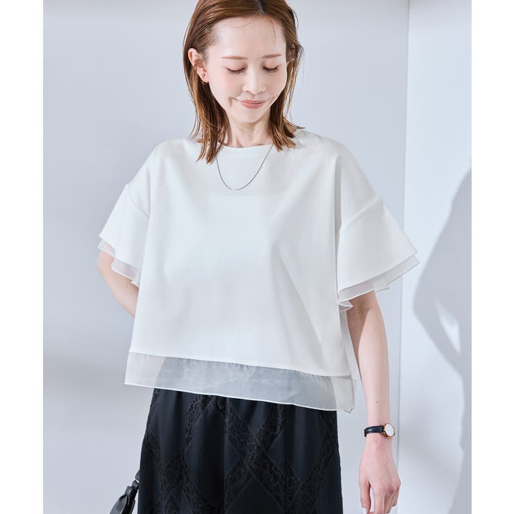 【UVカット・接触冷感】着丈が選べる70シルケットシアードッキングトップス | ROPE' PICNIC | 詳細画像23 