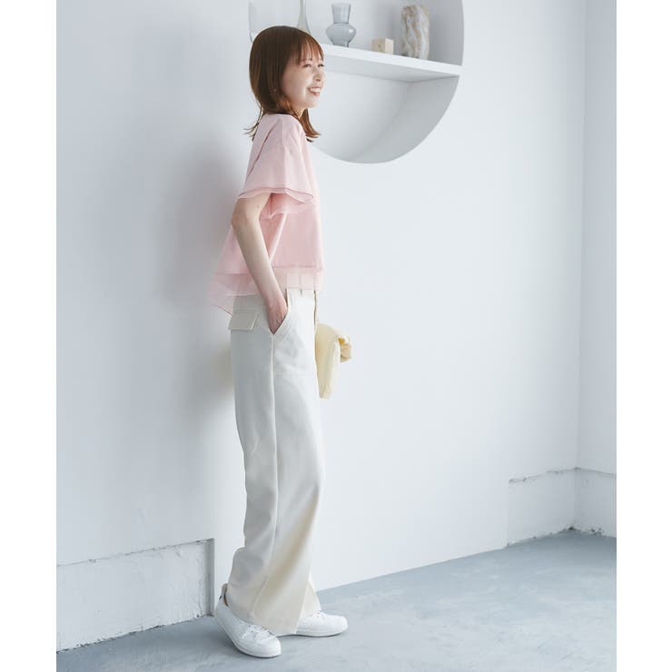 【UVカット・接触冷感】着丈が選べる70シルケットシアードッキングトップス | ROPE' PICNIC | 詳細画像29 