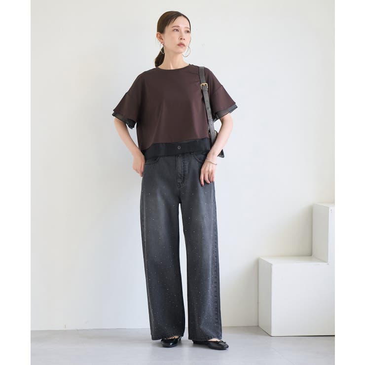 【UVカット・接触冷感】着丈が選べる70シルケットシアードッキングトップス | ROPE' PICNIC | 詳細画像3 