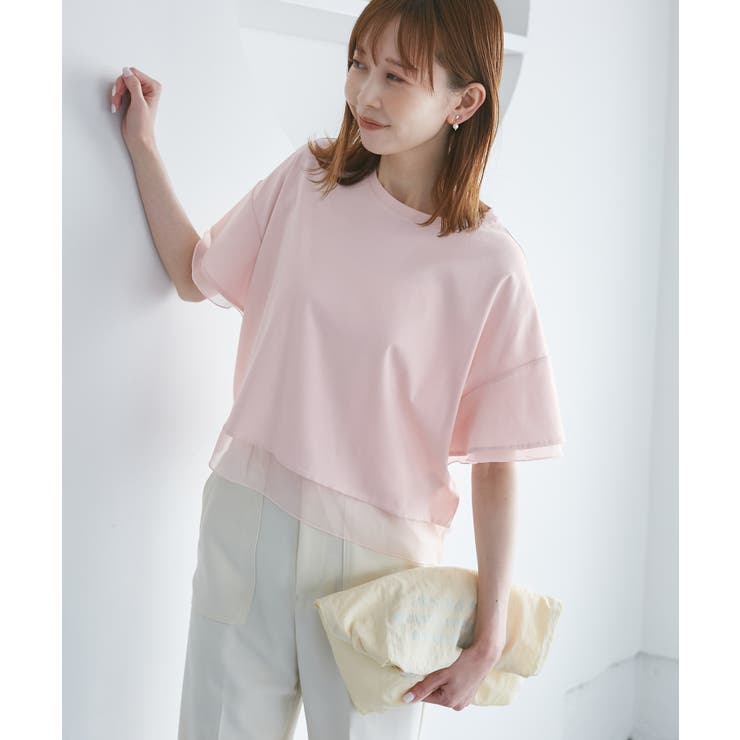 【UVカット・接触冷感】着丈が選べる70シルケットシアードッキングトップス | ROPE' PICNIC | 詳細画像32 