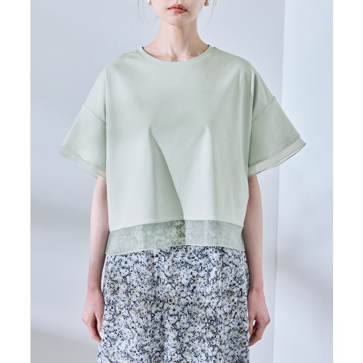 【UVカット・接触冷感】着丈が選べる70シルケットシアードッキングトップス | ROPE' PICNIC | 詳細画像33 