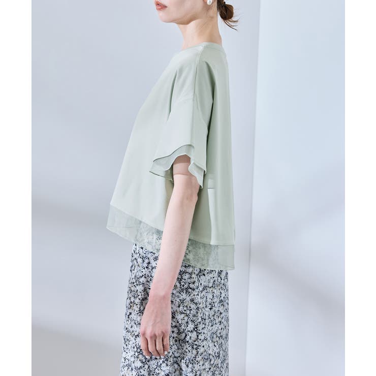 【UVカット・接触冷感】着丈が選べる70シルケットシアードッキングトップス | ROPE' PICNIC | 詳細画像34 