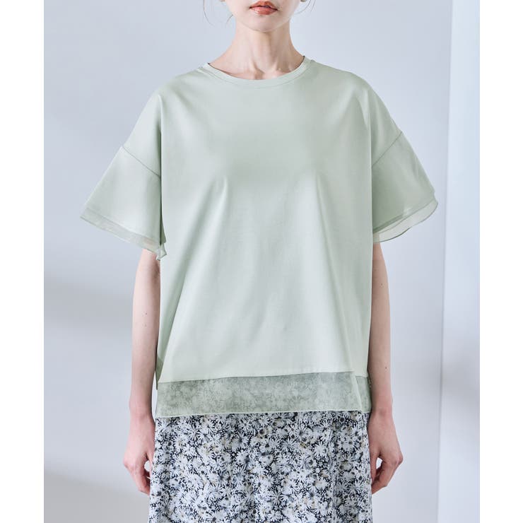 【UVカット・接触冷感】着丈が選べる70シルケットシアードッキングトップス | ROPE' PICNIC | 詳細画像36 