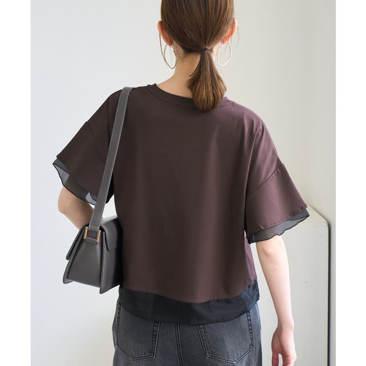 【UVカット・接触冷感】着丈が選べる70シルケットシアードッキングトップス | ROPE' PICNIC | 詳細画像7 