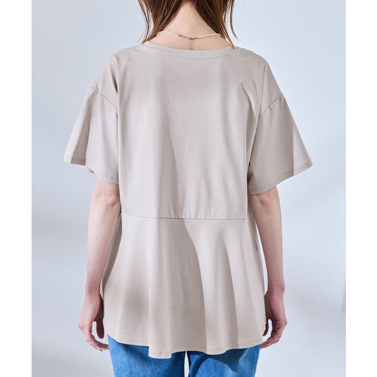 【UVカット 接触冷感】Cutee 着丈が選べる70シルケットペプラムカットトッ… | ROPE' PICNIC | 詳細画像29 