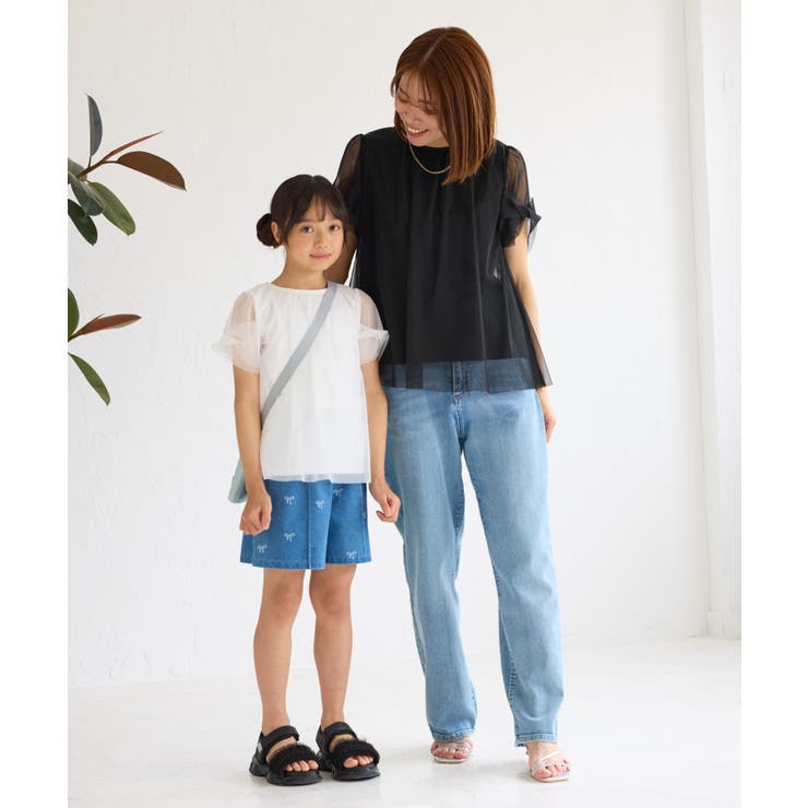 Cutee チュールドッキングツイストスリーブトップス/リンクコーデ | ROPE' PICNIC | 詳細画像19 