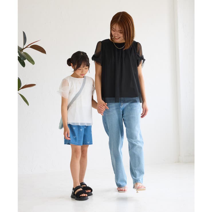 Cutee チュールドッキングツイストスリーブトップス/リンクコーデ | ROPE' PICNIC | 詳細画像20 