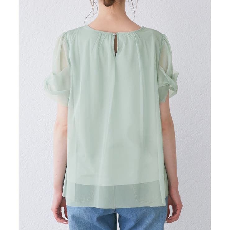 Cutee チュールドッキングツイストスリーブトップス/リンクコーデ | ROPE' PICNIC | 詳細画像24 