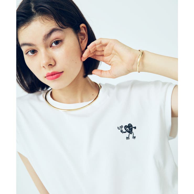 ホワイト系(11) | アソートフレンチスリーブTシャツ | ROPE' PICNIC