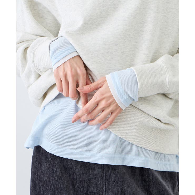 レイヤード風シアーロングスリーブTシャツ | ROPE' PICNIC | 詳細画像32 