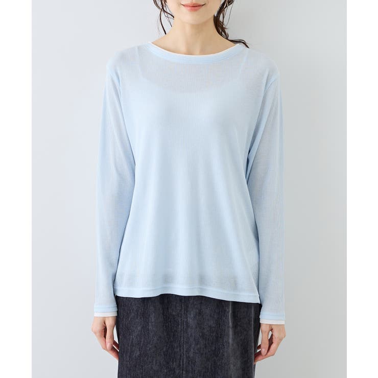 レイヤード風シアーロングスリーブTシャツ | ROPE' PICNIC | 詳細画像39 