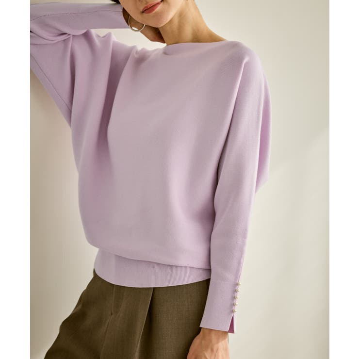 マシュマロ袖パールドルマンニット/イージーケア・リンクコーデ | ROPE' PICNIC | 詳細画像18 