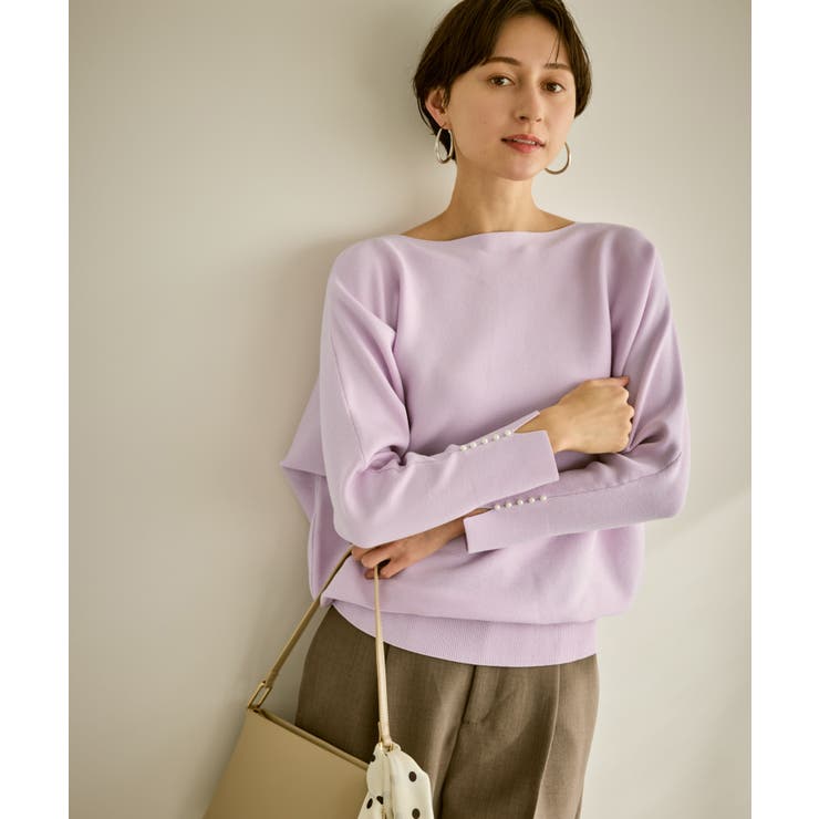 マシュマロ袖パールドルマンニット/イージーケア・リンクコーデ | ROPE' PICNIC | 詳細画像20 