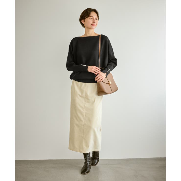 マシュマロ袖パールドルマンニット/イージーケア・リンクコーデ | ROPE' PICNIC | 詳細画像3 