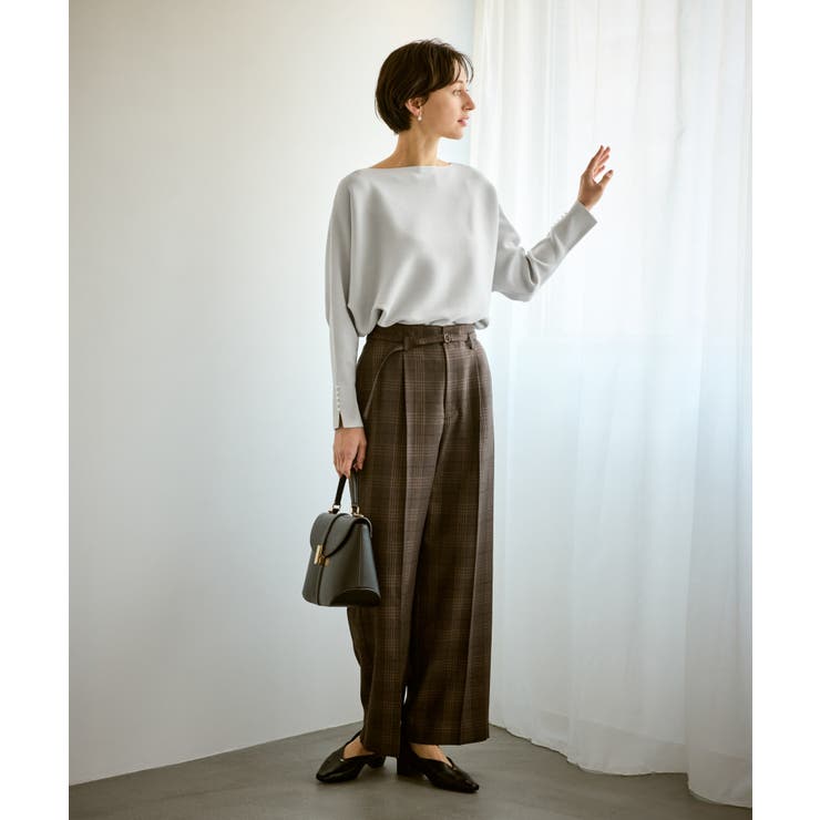 マシュマロ袖パールドルマンニット/イージーケア・リンクコーデ | ROPE' PICNIC | 詳細画像8 