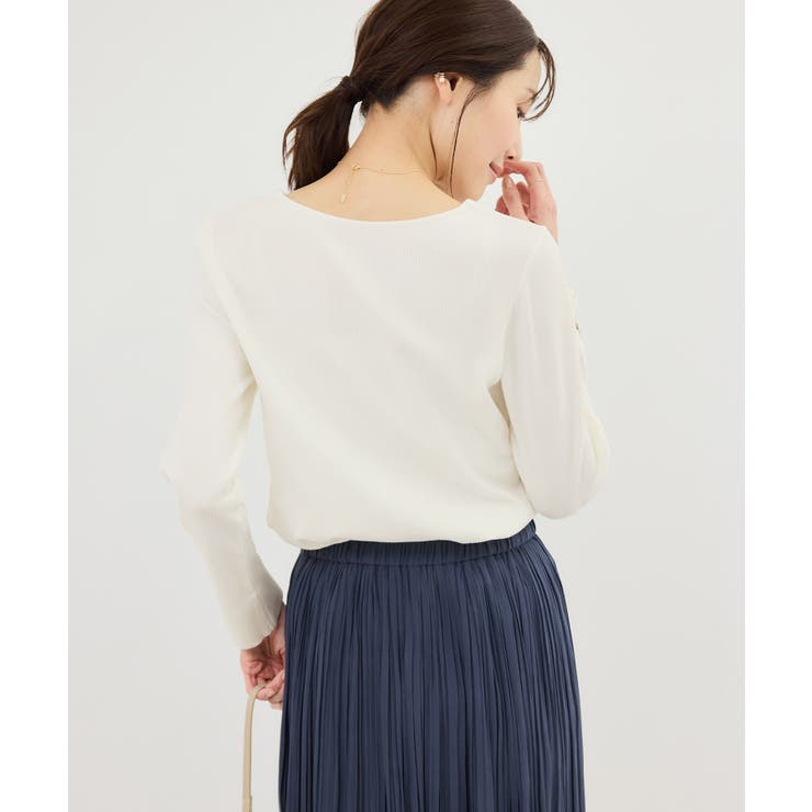 ハートネックリブジャケットインナー | ROPE' PICNIC | 詳細画像11 