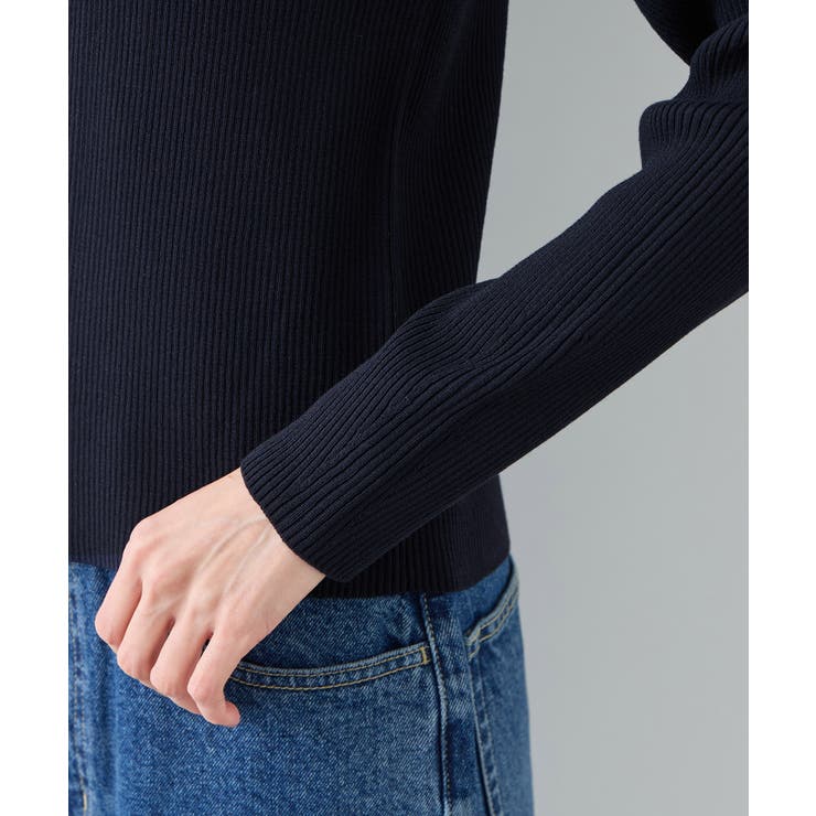 スクエアネックリブニット | ROPE' PICNIC | 詳細画像20 