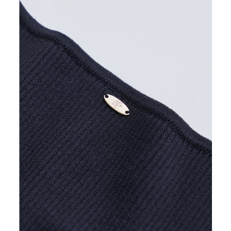 スクエアネックリブニット | ROPE' PICNIC | 詳細画像24 