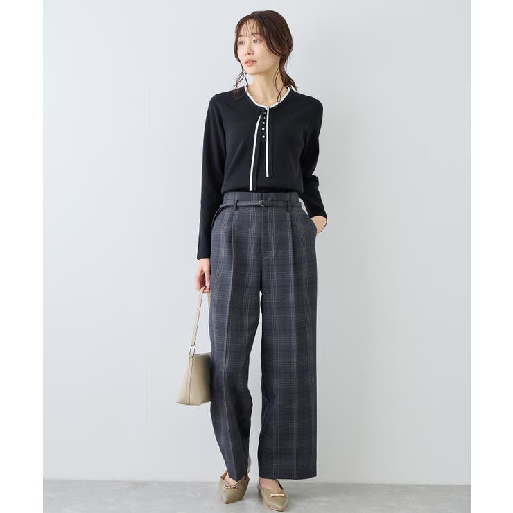 配色リボンパールニット | ROPE' PICNIC | 詳細画像2 