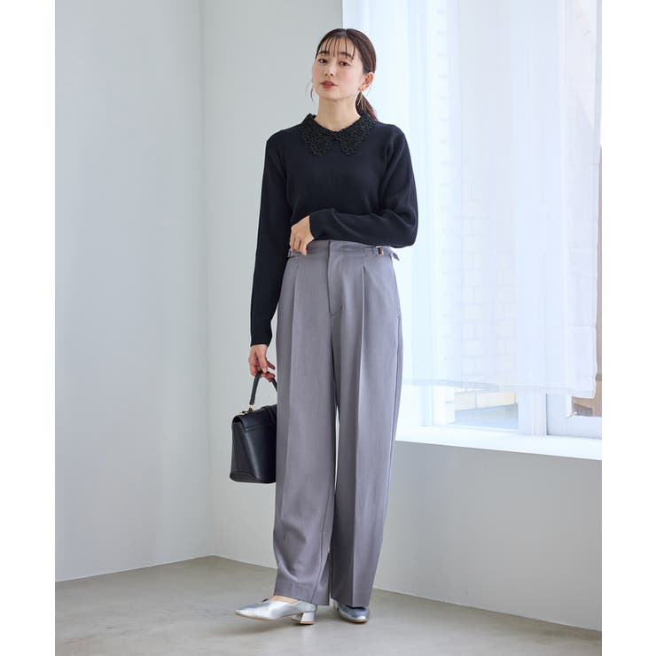 レースカラーニット | ROPE' PICNIC | 詳細画像13 