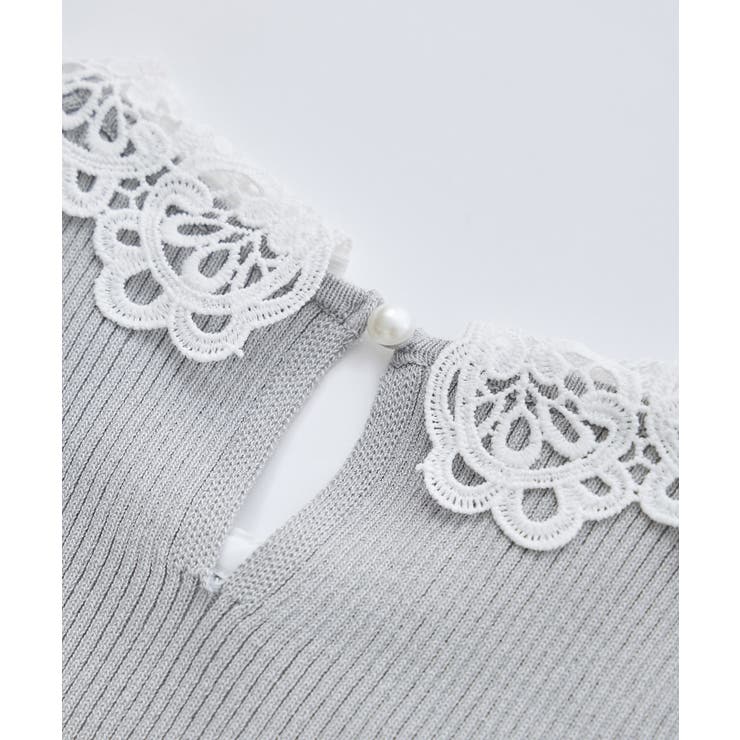 レースカラーニット | ROPE' PICNIC | 詳細画像24 