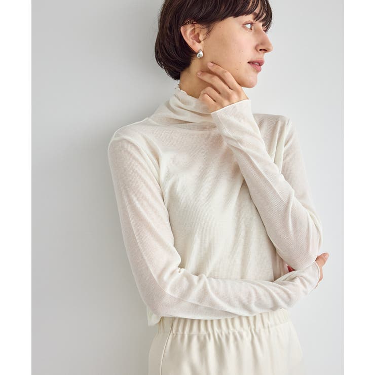 ラメシアーリブタートルトップス | ROPE' PICNIC | 詳細画像13 