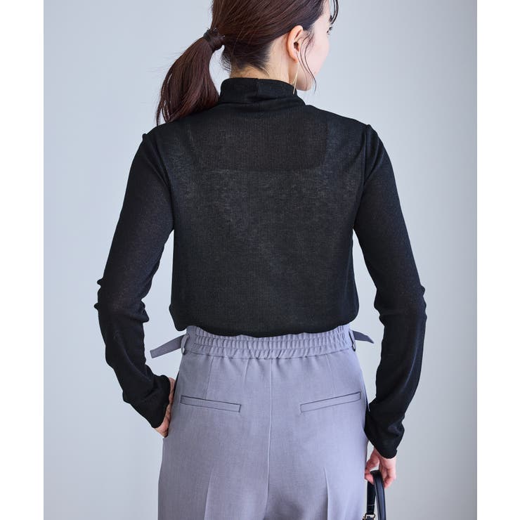 ラメシアーリブタートルトップス | ROPE' PICNIC | 詳細画像4 