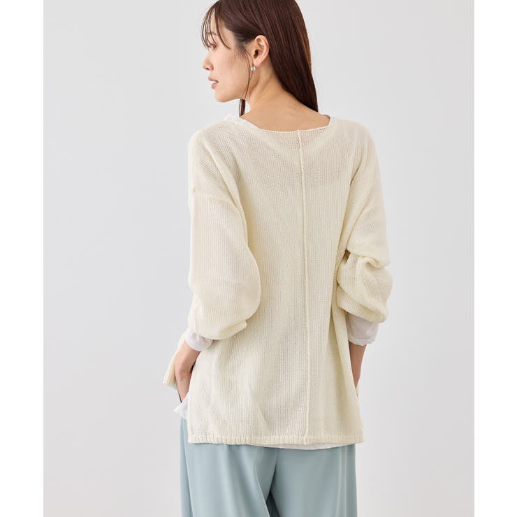 プチスパンコールメッシュニット | ROPE' PICNIC | 詳細画像10 