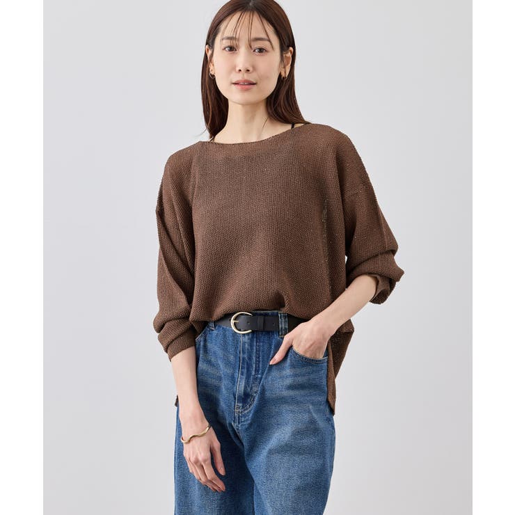 プチスパンコールメッシュニット | ROPE' PICNIC | 詳細画像14 