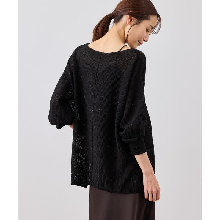 プチスパンコールメッシュニット | ROPE' PICNIC | 詳細画像7 