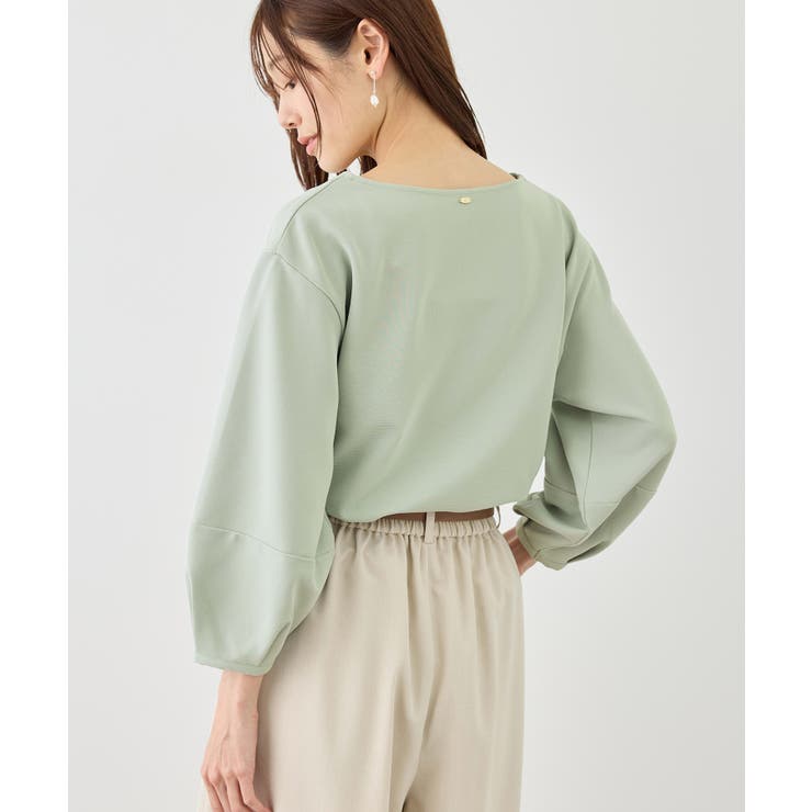 ランタンスリーブリップルカットトップス | ROPE' PICNIC | 詳細画像13 